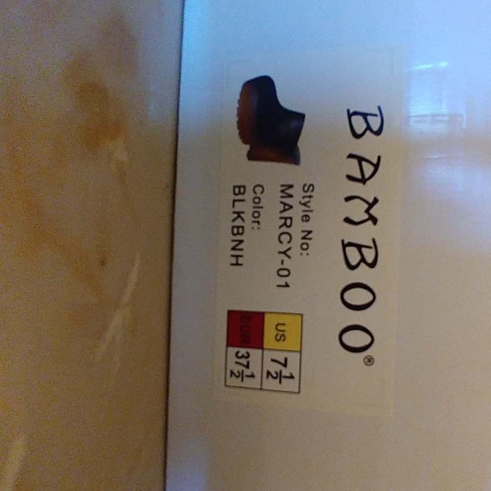 Bamboo clogs